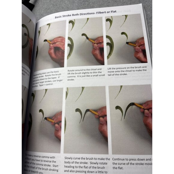 Rosemaling Techniques Heritage Acrylics Jansen Art Studio Book - Picture 6 of 16